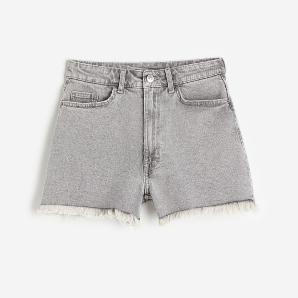 [Will be Available in Nov] 
H&M Grey Jean Shorts!